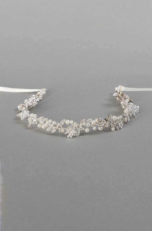 SHINE PEARLS TIARA